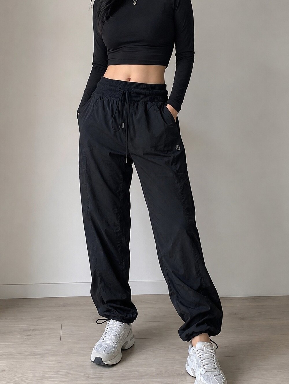 lululemon athletica Woman's Black Slim Joggers